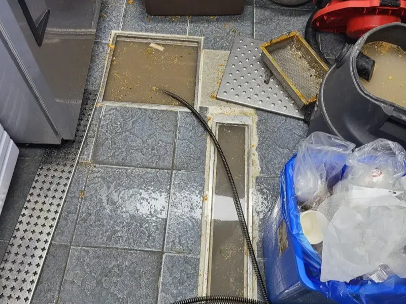 전주 덕진구 상가·주방 배관 작업사례 3